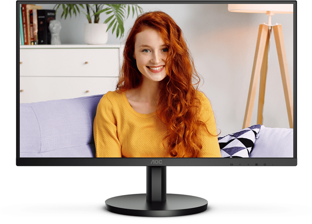 AOC 27" IPS QHD 2k 1440p Office Monitor with HDMI & Display Port